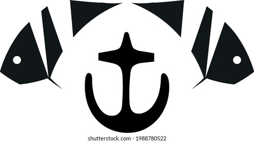 Fish Logo template , Digital Design element for any purpose,Editable and resizable vector files, Editable color