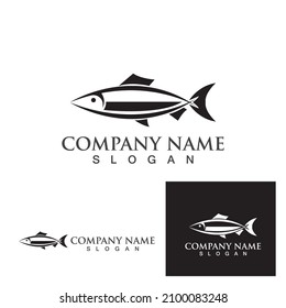 Fish logo template vector eps10