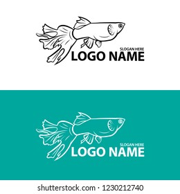 fish logo using for business or company