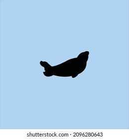 fish logo vector abstract template