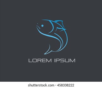 Fish Logo Vector Illustration