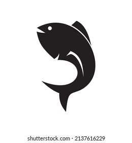 Fish logo vector symbol illustration