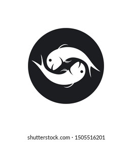 Fish Logo vector Template design
