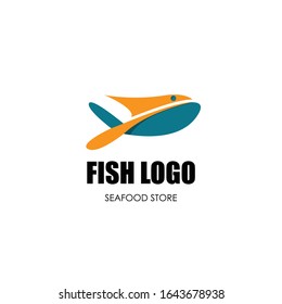 Fish Logo vector Template design 