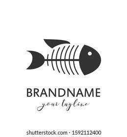 Fish logo vector template, suitable for fishing, restaurant seafood, market shop, business store, aquatic mascot and environment icon. Illustration of graphic flat style