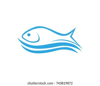 Fish Logos Template Stock Vector (Royalty Free) 743819872 | Shutterstock