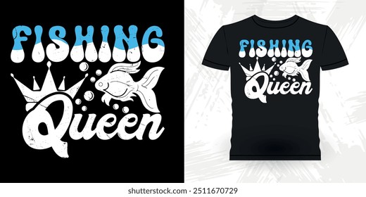 Fish Lover Funny Retro Vintage Aquarium T-shirt Design