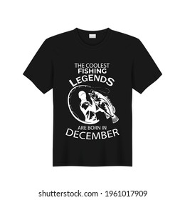 Fish Man T-shirt Design Template