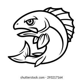 Fish mascot