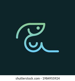 Fish Minimalist Business Logo Design