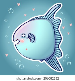 The fish mola-mola.