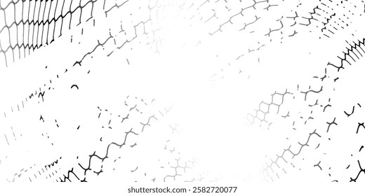 Fish net background, fishnet pattern with vector texture of fishing sport gear