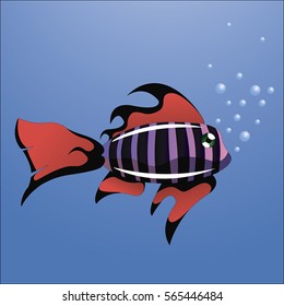 fish in ocean