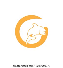 Fish Oil Logo Vector Illustration Template