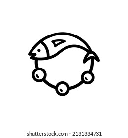 Fish oil outline icon. Omega 3 dietary supplement, multivitamin fatty drop, line symbol isolated on white background.
