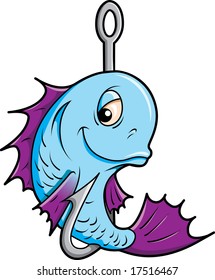 Fish on a Hook.