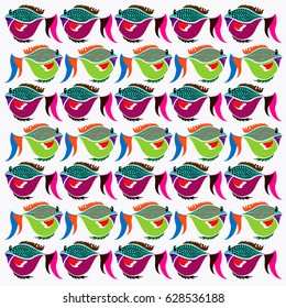fish on White