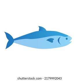 Fish on a white background