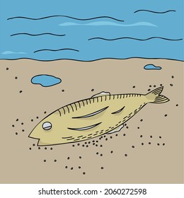 Fish out of water. Concept of being in uncomfortable surroundings.
