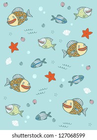 Fish pattern