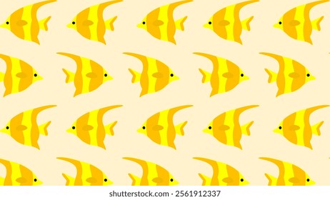 Fish pattern background. Fish illustration pattern. Fish background. Perfect for fabrics, print, textile, wallpaper, and decor. SSTKbackgrounds 
