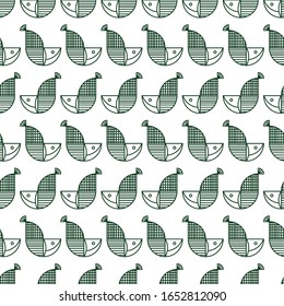 Fish Pattern. Pattern can be used for wallpaper, cover fills, web page background, surface textures.