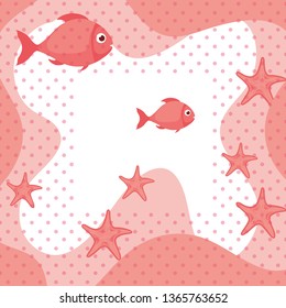 fish pattern isolated icon