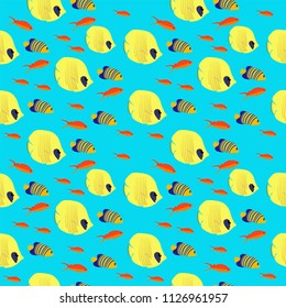 Fish pattern Seamless
