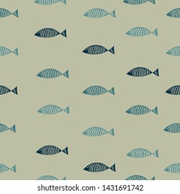 
fish pattern vector illustration art