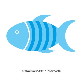 fish pet isolated icon design, vector illustration  graphic 