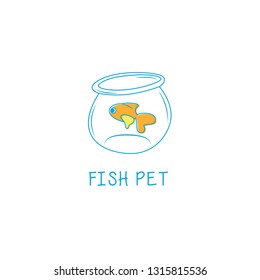 Fish Pet Logo Design