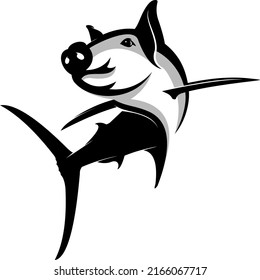FISH PIG VECTOR FOR FISHING FOOD LOGO COMPANY