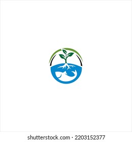 diseño del logotipo de la planta de pescado