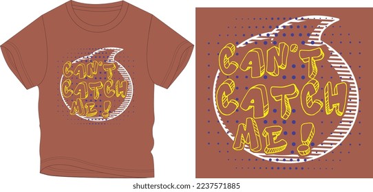 FISH SAID DONT TOUCH ME t shirt graphic design vector illustration \