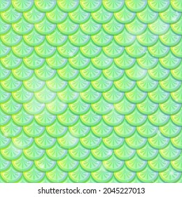 Fish scale seamless pattern background illustration