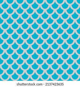 escala de pescado patrón transparente reptile textura de piel de dragón fondo azul para tela 