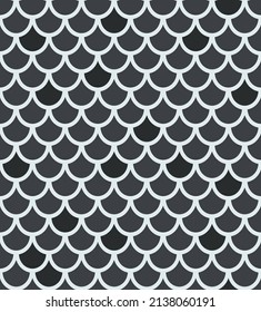 escala de peces patrón transparente textura de piel de dragón reptil fondo blanco y negro para tela 