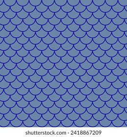 Patrón sin fisuras de la escala de los peces. Reptile, textura de piel de dragón. Fondo escalable para tu tela, diseño textil, papel de envoltura, ropa de baño o papel pintado. Cola de sirena azul con escala de pescado bajo el agua.
