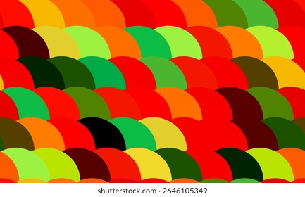 Padrão de vetor sem emenda de textura de escala de peixe. Projeto de amostra de pele reptiliana. Motivo geométrico náutico. Lindas células de detalhe da escala de peixes. Decoração de onda cobra texturizada squama arcos.