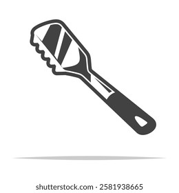Fish scaler icon transparent vector isolated