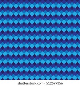 Fish scales light blue and dark blue seamless pattern for your site