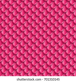 Fish Scales seamless pattern. Geometric texture for print or web design.
