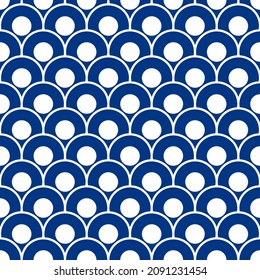 Fish scales seamless pattern. Mermaid tail abstract background for textiles, wallpaper. Vector illustration. Pattern for invitation