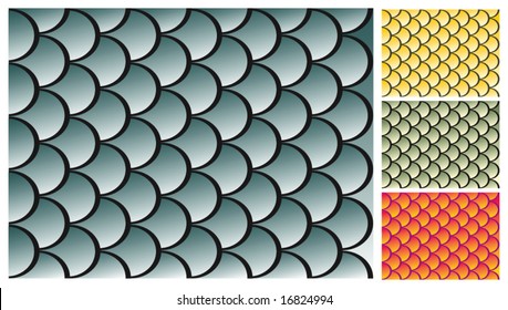 Fish scales texture