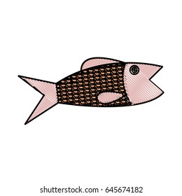 fish sea food fresh animal wild icon