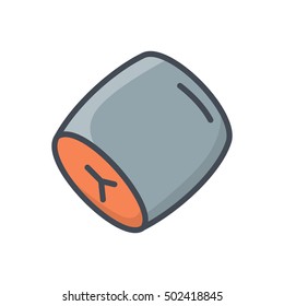 Fish Sea Food Icon  Colored