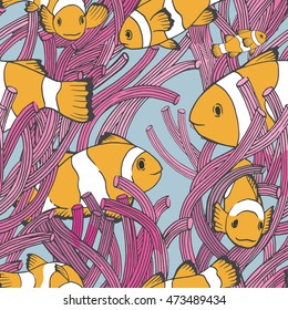 fish sea sealive color pattern