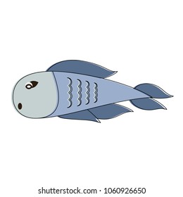 Fish seafood cartoon