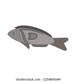 fish seafood cartoon