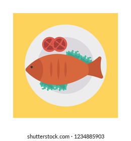 fish  seafood   plate  